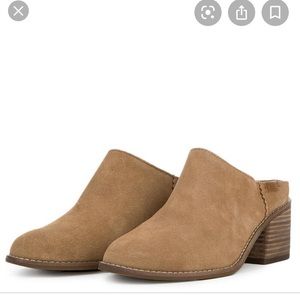 Toms Leila Suede Mules